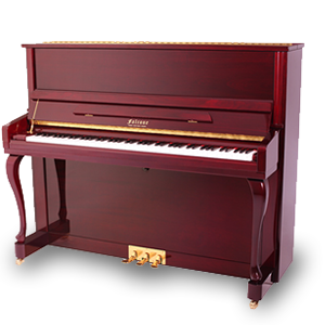 山东劳立斯世正乐器有限公司 钢琴产品 立式钢琴 FA-C122BS 酒红亮光
